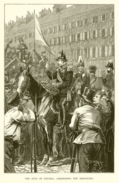 Il re di Prussia si rivolge ai berlinesi da English School