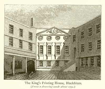 La Tipografia Reale, Blackfriars da English School