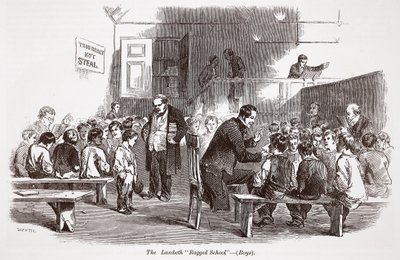 La Scuola Stracciata di Lambeth (ragazzi) da English School