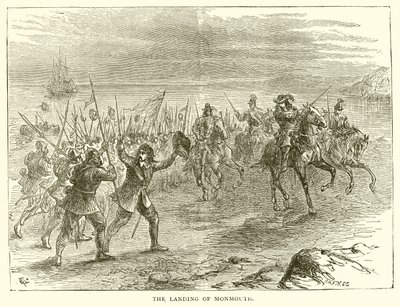 Lo sbarco di Monmouth da English School