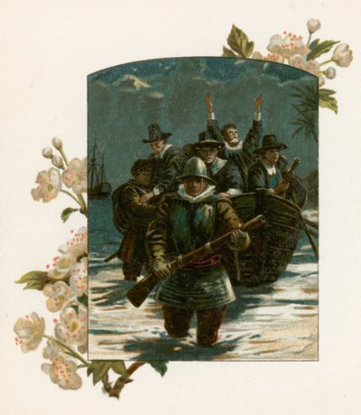 Lo sbarco dei Padri Pellegrini da English School