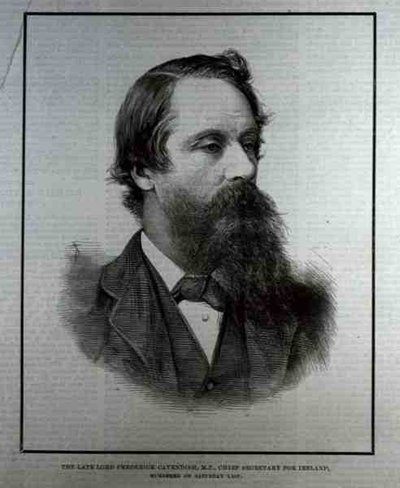 Il defunto Lord Frederick Cavendish (1836-82), M.P., Segretario Capo per l