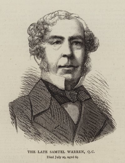 Il Defunto Samuel Warren, QC da English School