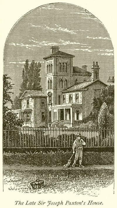 La casa del defunto Sir Joseph Paxton da English School