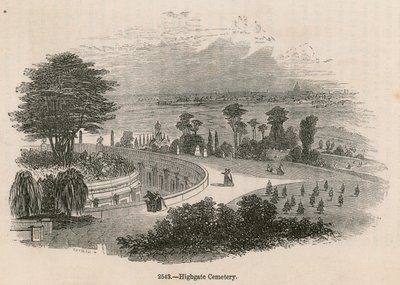 La Catacomba del Libano, Cimitero di Highgate, Londra da English School