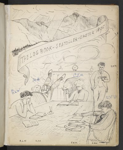 Il Registro di Bordo, Seatoller, Pasqua 1895 da English School