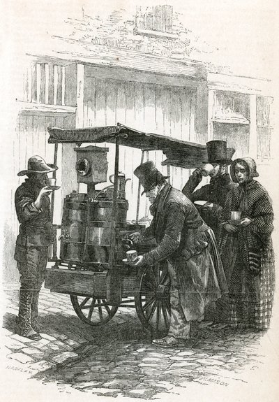 Il chiosco del caffè di Londra da English School