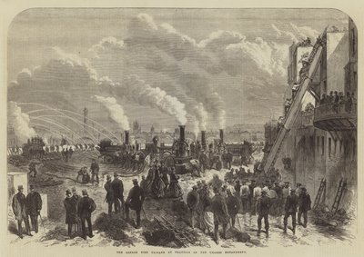 La Brigata dei Pompieri di Londra in Esercitazione sull