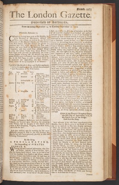La Gazzetta di Londra, numero 5573, pagina 1 da English School
