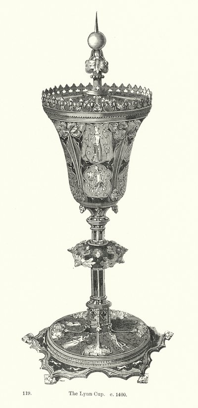 La Coppa di Lynn, c. 1400 da English School