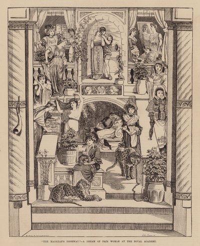 La porta del mago - un sogno di donna bella alla Royal Academy da English School