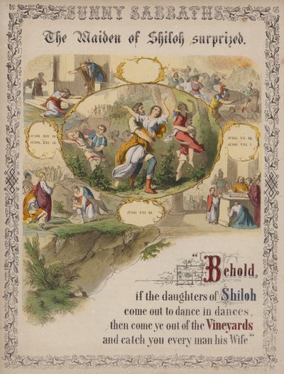 La fanciulla di Shiloh sorpresa da English School