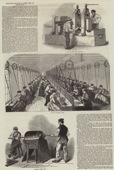 La fabbricazione di penne d