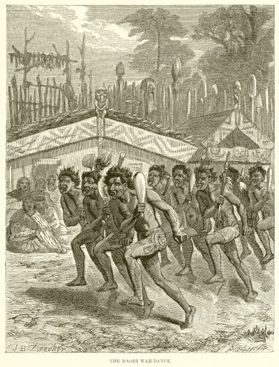La danza di guerra Maori da English School