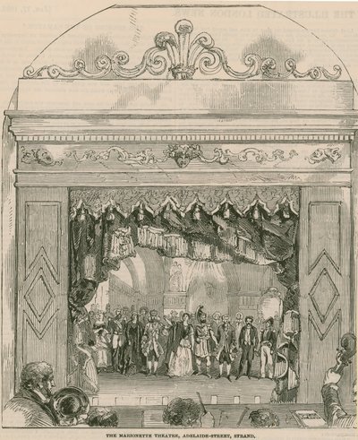 Teatro delle marionette in Adelaide Street da English School