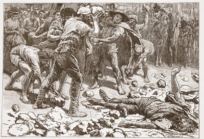 Il Martirio di Costantino di Samosata, illustrazione da 