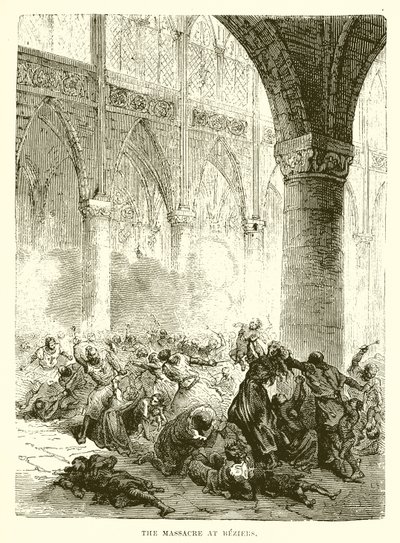 Il massacro di Béziers da English School