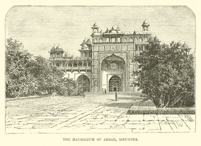 Il Mausoleo di Akbar, Sikundra da English School