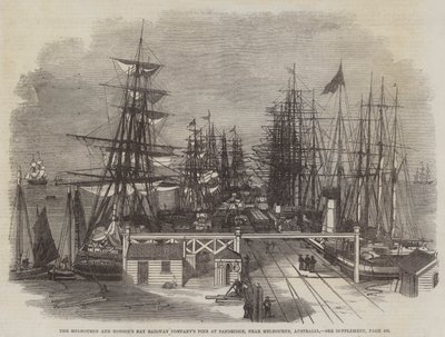 Il Molo della Compagnia Ferroviaria di Melbourne e Hobson