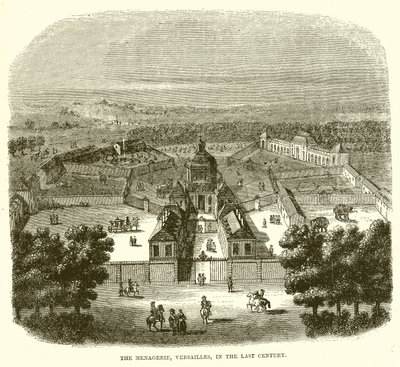 La Menagerie, Versailles, nel Secolo Scorso da English School