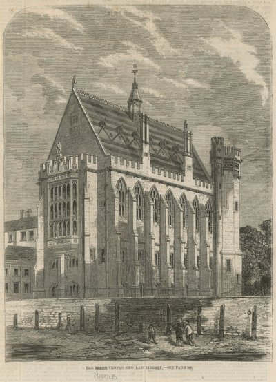 La nuova biblioteca giuridica del Middle Temple da English School