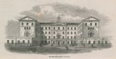 Il Middlesex Hospital ampliato da English School