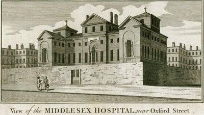 Ospedale del Middlesex, vicino a Oxford Street da English School