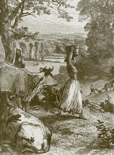 La vita delle lattaie da English School