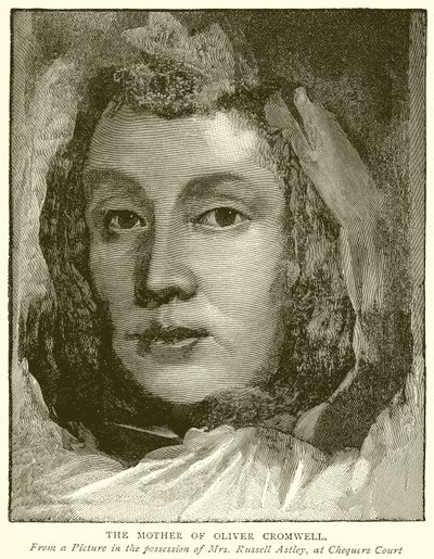 La madre di Oliver Cromwell da English School