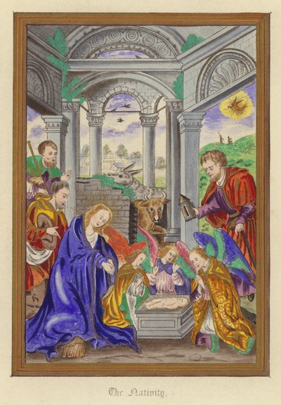 La natività da English School
