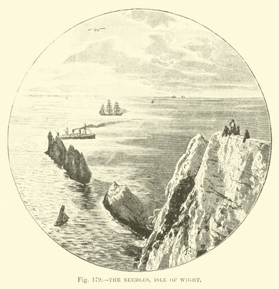 Le Needles, Isola di Wight da English School