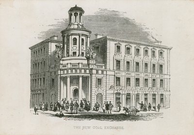 Il New Coal Exchange, Thames Street da English School
