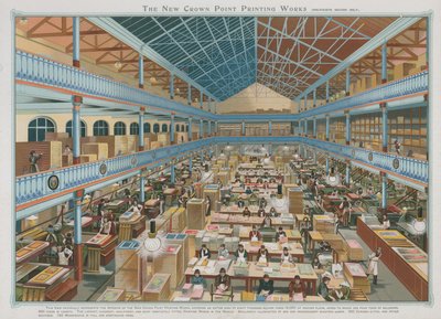 La nuova Crown Point Printing Works da English School