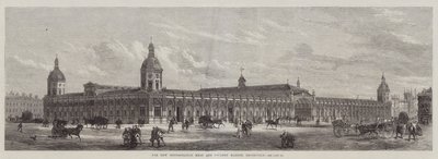 Il nuovo mercato metropolitano della carne e del pollame, Smithfield (incisione) da English School
