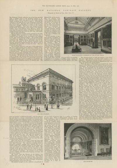 La nuova Galleria Nazionale dei Ritratti da English School