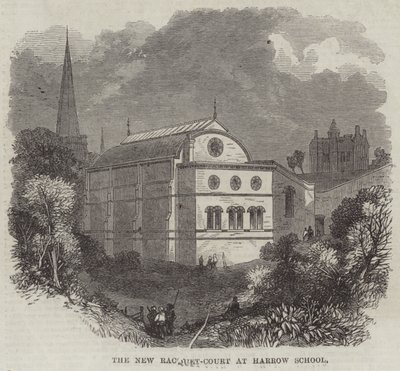 Il nuovo campo da racchette alla Harrow School da English School
