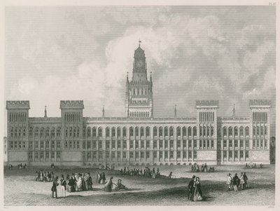 Il nuovo Record Office, Rolls Buildings da English School