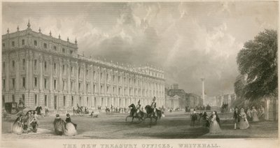 Gli Uffici del Nuovo Tesoro, Whitehall da English School