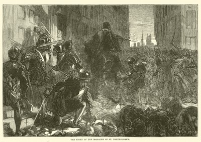 La notte del massacro di San Bartolomeo da English School