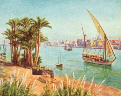 Il Nilo, Vista vicino al Cairo da English School