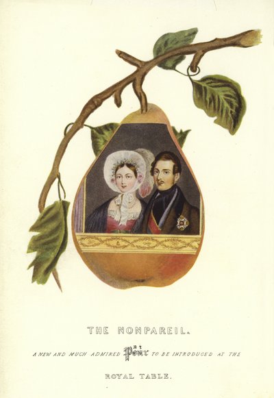Il Nonpareil con ritratti della Regina Vittoria e del Principe Alberto da English School