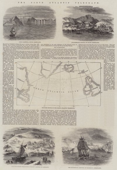 Il telegrafo del Nord Atlantico da English School