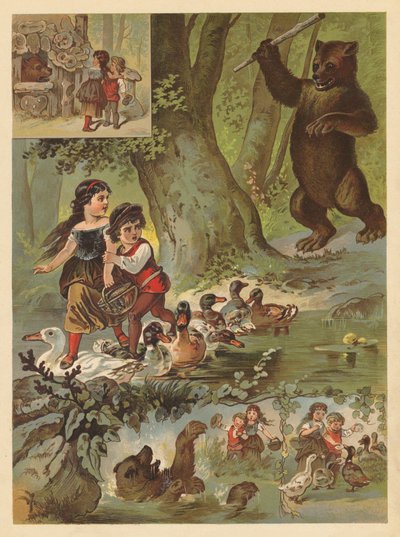 Il vecchio orso che viveva in una casa di zucchero da English School