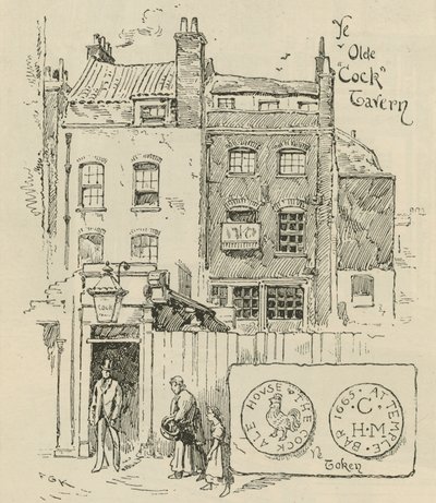 The Old Cock Tavern, Londra da English School