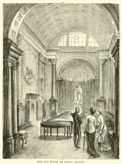 La vecchia Camera dei Lord, Dublino da English School