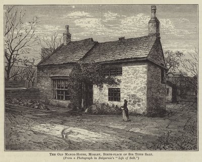 La vecchia casa padronale, Morley, luogo di nascita di Sir Titus Salt da English School