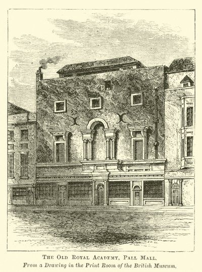 La Vecchia Royal Academy, Pall Mall da English School