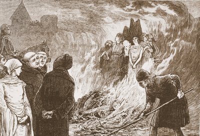I Martiri di Orleans, illustrazione da 