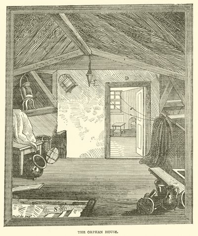 La casa degli orfani (incisione) da English School