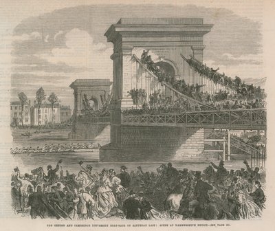 La gara di canottaggio dell